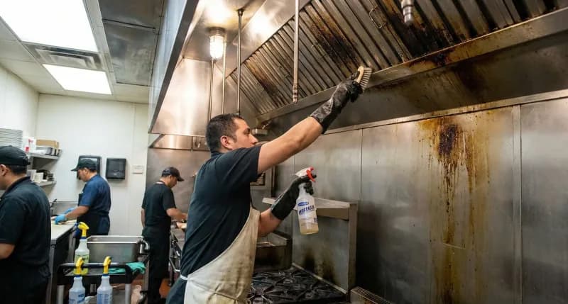 Restaurant kitchen